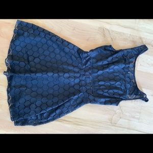 Black summer mini dress women’s size 9